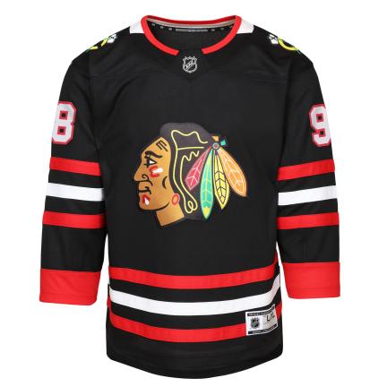 Connor Bedard Chicago Blackhawks NHL Outerstuff Youth Alternate Premier Jersey product image 2, provided for visual