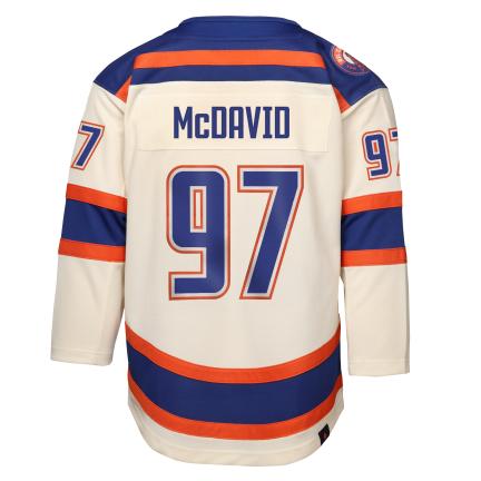 Connor McDavid Edmonton Oilers NHL Outerstuff Youth Third Alternate Premier Jersey product image 2, provided for visual