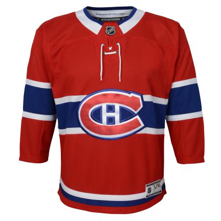 Ivan Demidov Montreal Canadiens NHL Outerstuff Kids Red Premier Jersey product image 2, provided for visual reference and