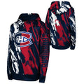 Montreal Canadiens NHL Outerstuff Youth Navy Master Snipe Sublimated Pullover Hoodie product image 1, provided for visual