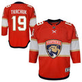 Matthew Tkachuk Florida Panthers NHL Outerstuff Youth Red Home Premier Jersey product image 1, provided for visual reference
