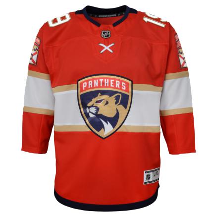Matthew Tkachuk Florida Panthers NHL Outerstuff Youth Red Home Premier Jersey product image 3, provided for visual reference