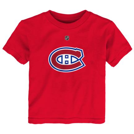 Cole Caufield #13 Montreal Canadiens NHL Outerstuff Infant Red T-Shirt product image 2, provided for visual reference and