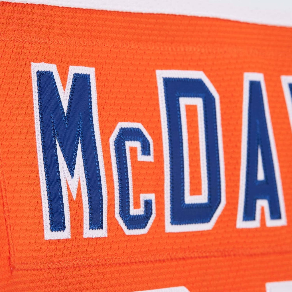 Connor McDavid Edmonton Oilers NHL Mitchell & Ness Youth Orange 2016 Heritage Classic Powerplay Jersey product image 3,