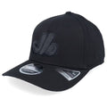 Montreal Expos MLB New Era Men Black On Black 9Seventy Snapback Hat product image 1, provided for visual reference and