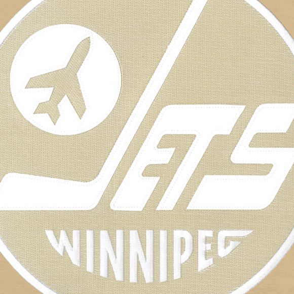 Winnipeg Jets NHL Bulletin Men Wheat Twill Tonal Logo Crew Sweater product image 2, provided for visual reference and
