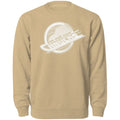 Vancouver Canucks NHL Bulletin Men Wheat Twill Tonal Logo Crew Sweater product image 1, provided for visual reference and