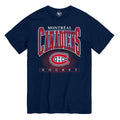Montreal Canadiens NHL 47 Brand Men Navy Hot Corner T-Shirt product image 1, provided for visual reference and product
