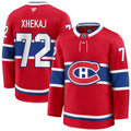 Arber Xhekaj Montreal Canadiens NHL Fanatics Branded Men Red Pro-Stitched Premium Jersey product image 1, provided for