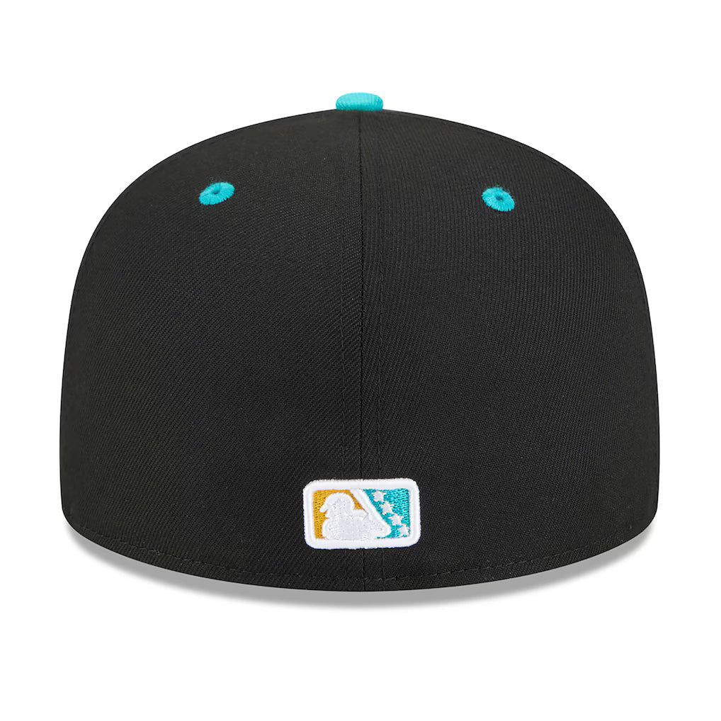 Buffalo Bisons MiLB New Era Men Black/Light Blue 59Fifty Copa De La Diversion Fitted Hat product image 2, provided for