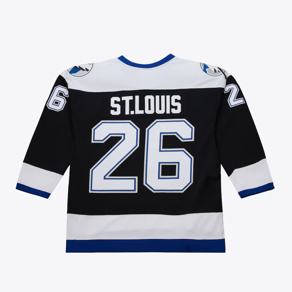 Martin St. Louis Tampa Bay Lightning NHL Mitchell & Ness Men Black 2003-04 Power Play Authentic Jersey product image 1,