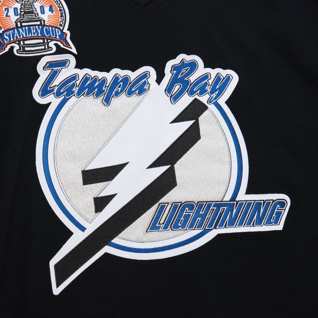 Martin St. Louis Tampa Bay Lightning NHL Mitchell & Ness Men Black 2003-04 Power Play Authentic Jersey product image 6,