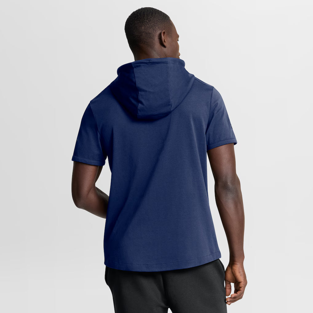 Montreal Canadiens NHL Fanatics Branded Men Navy Authentic Pro Tonal Rink Short Sleeve Hoodie product image 7, provided for