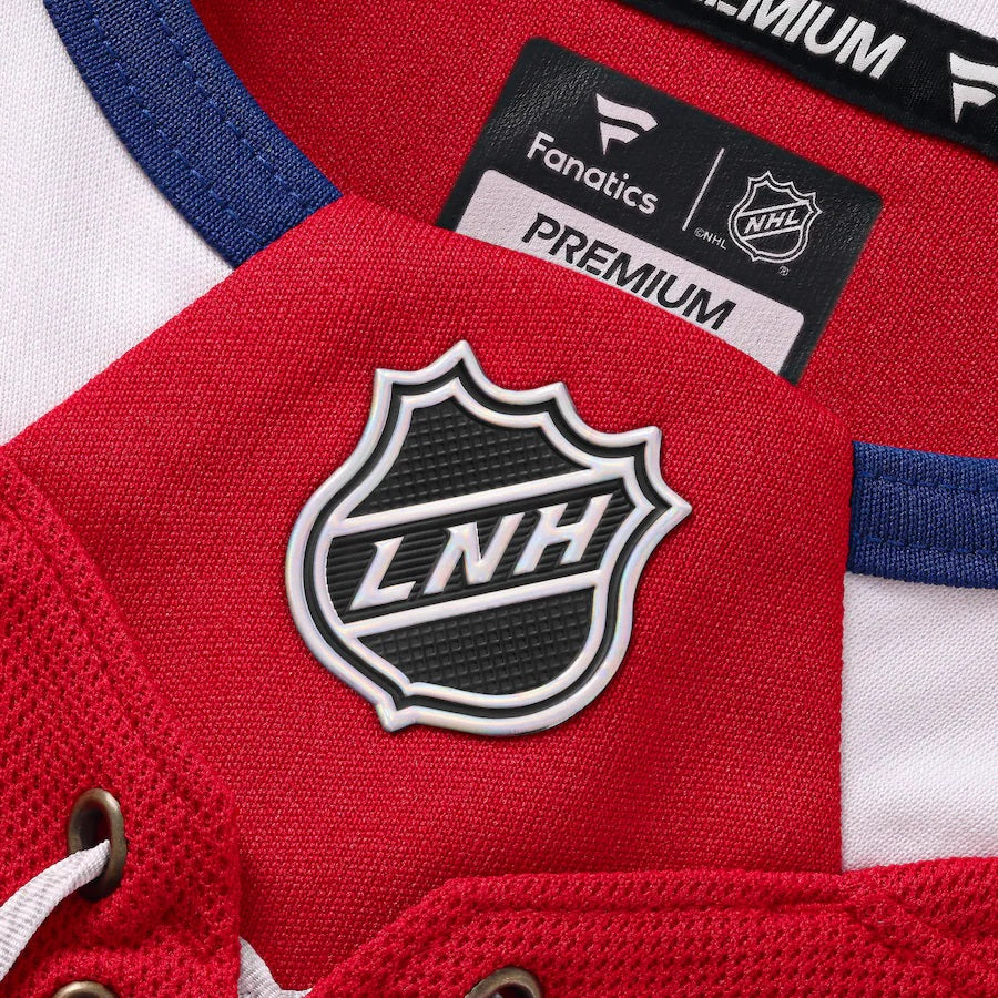 Alex Newhook Montreal Canadiens NHL Fanatics Branded Men Red Pro-Stitched Premium Jersey product image 3, provided for