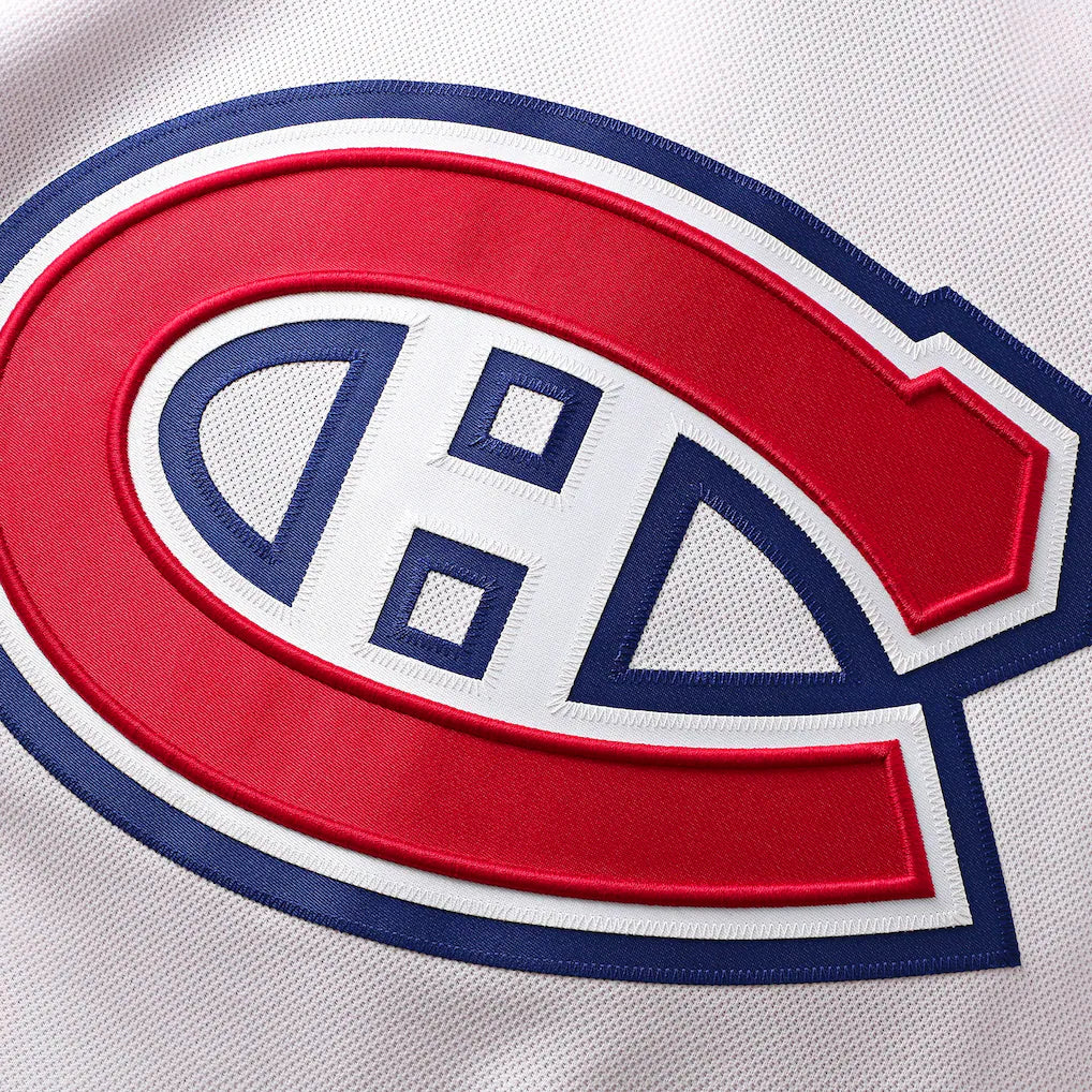 Nick Suzuki Montreal Canadiens NHL Fanatics Branded Men White Pro-Stitched Premium Jersey product image 3, provided for