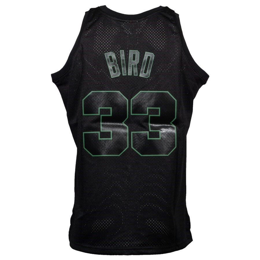 Larry Bird Boston Celtics NBA Mitchell & Ness Men Black Dynamic Hardwood Classics Swingman Jersey product image 1, provided