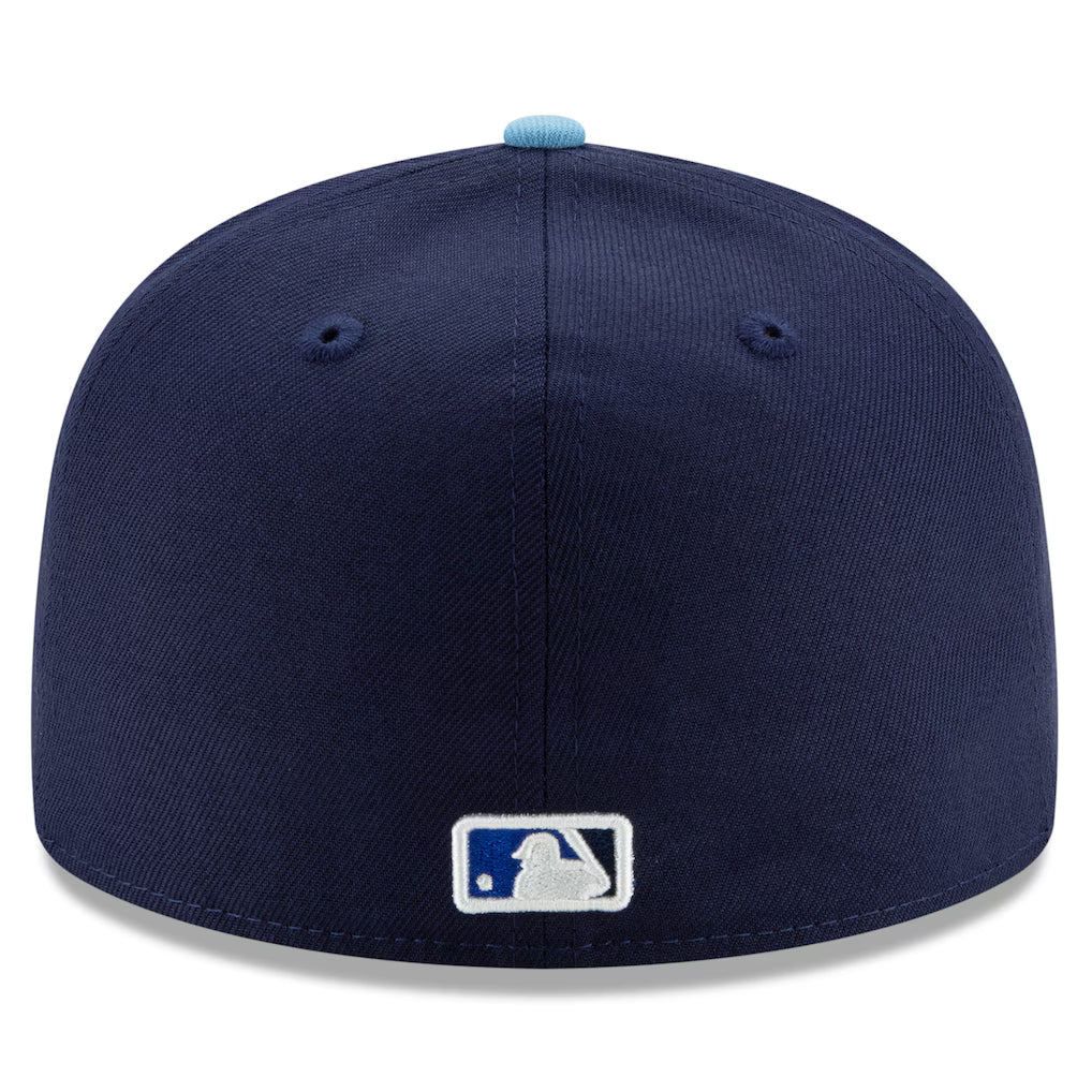 Toronto Blue Jays MLB New Era Men Navy/Light Blue 59Fifty 50th Anniversary Authentic Collection Fitted Hat product image 2,