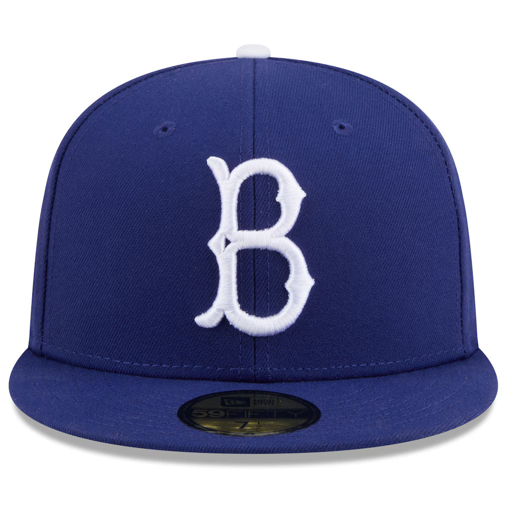 Brooklyn Dodgers MLB New Era Men Navy 59Fifty Jackie Robinson Day 2026 Side Patch Fitted Hat product image 3, provided for