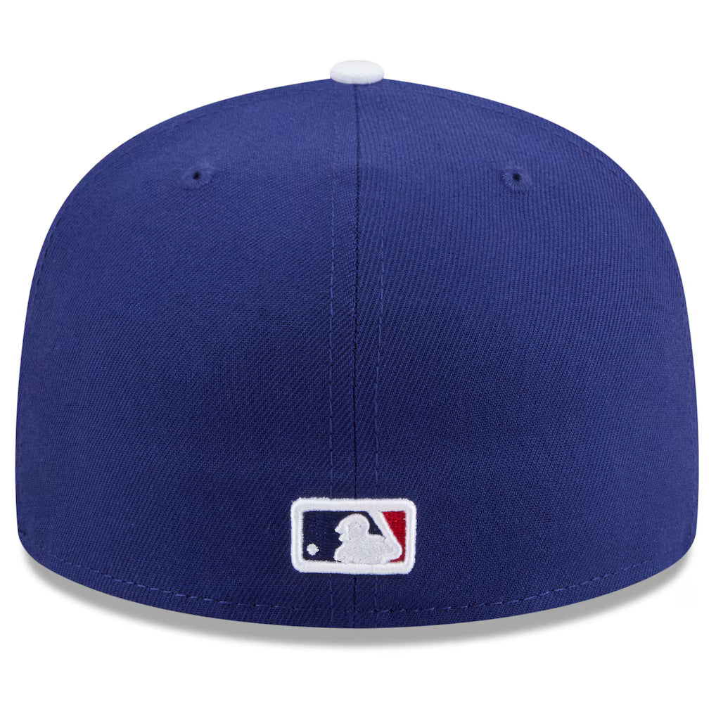 Los Angeles Dodgers MLB New Era Men Navy 59Fifty Jackie Robinson Day 2026 Side Patch Fitted Hat product image 2, provided
