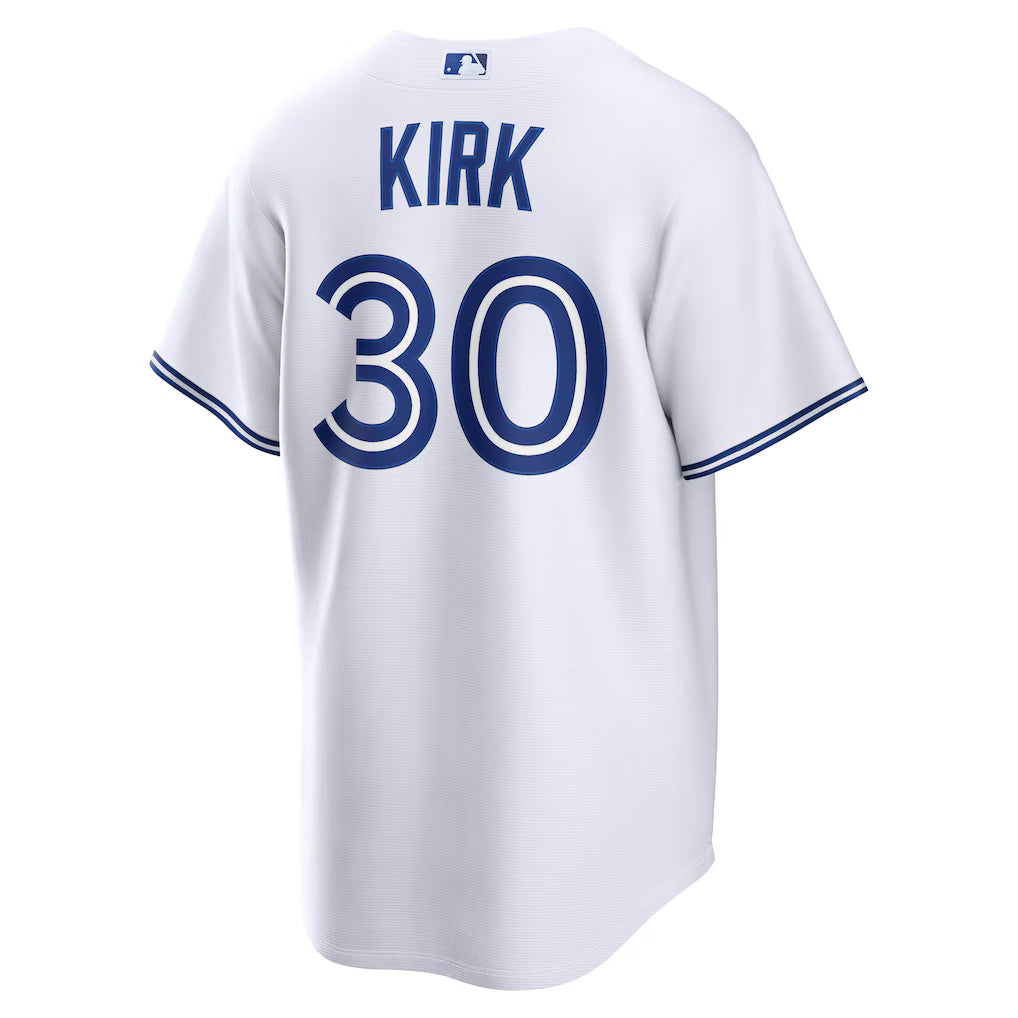 Alejandro Kirk Toronto Blue Jays MLB Nike Men White Home Replica Jersey product image 1, provided for visual reference and