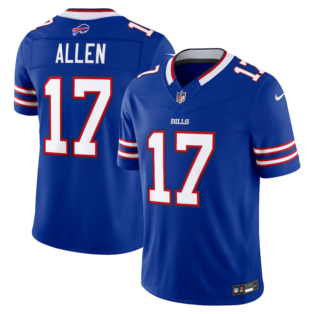 Josh Allen Buffalo Bills NFL Nike Men Old Royal Vapor F.U.S.E. Player Sewn Limited Jersey product image 3, provided for