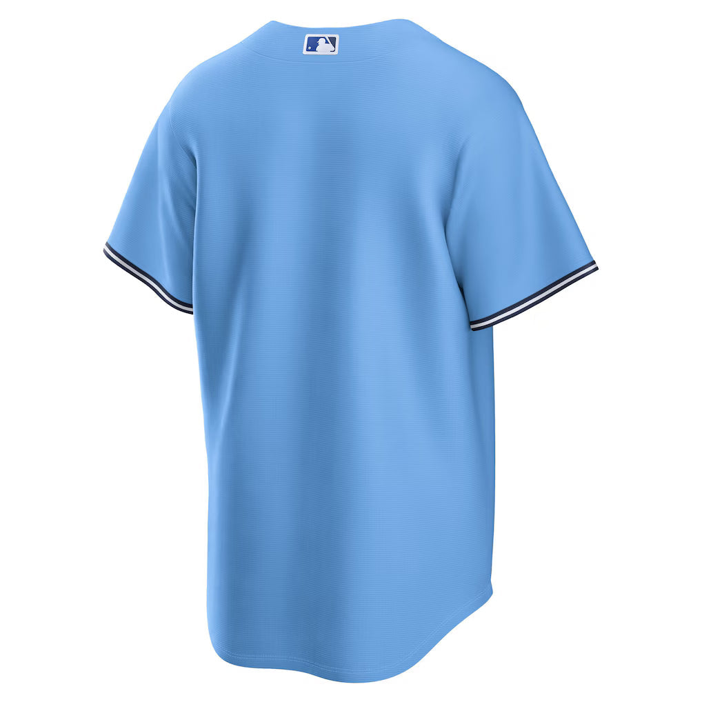 Toronto Blue Jays MLB Nike Men Powder Blue Replica Jersey product image 2, provided for visual reference and product detail