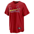 St. Louis Cardinals MLB Nike Men Scarlet Red Alternate Replica Jersey product image 1, provided for visual reference and