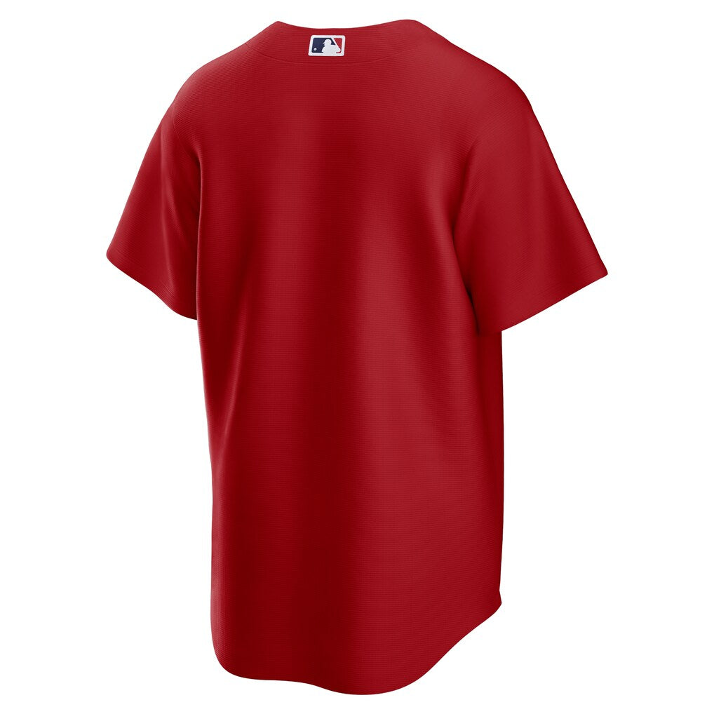 St. Louis Cardinals MLB Nike Men Scarlet Red Alternate Replica Jersey product image 2, provided for visual reference and