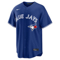 Toronto Blue Jays MLB Nike Men Royal Blue Alternate Replica Jersey product image 1, provided for visual reference and