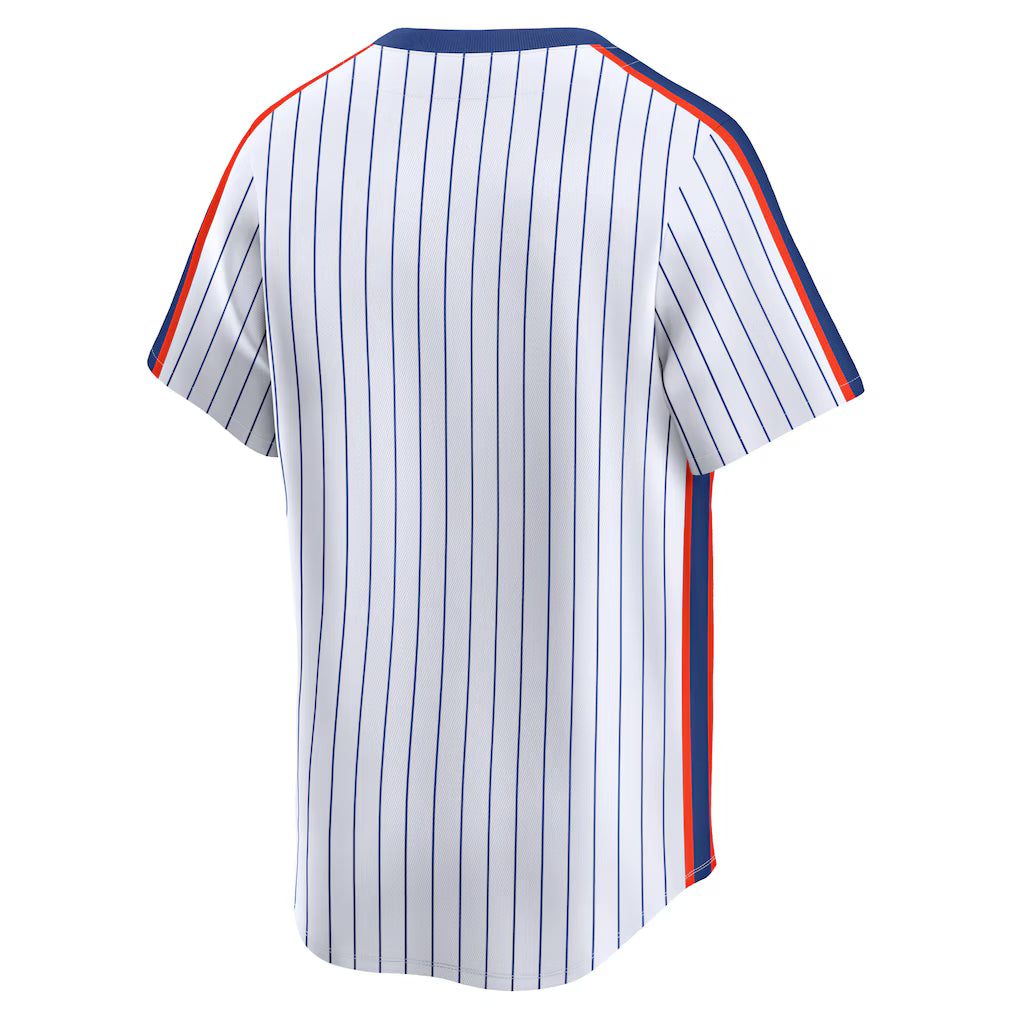 New York Mets MLB Nike Men White Cooperstown Collection Limited Jersey product image 2, provided for visual reference and