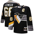 Mario Lemieux Pittsburgh Penguins NHL Mitchell & Ness Men Black 1996-97 Power Play Authentic Jersey product image 1,