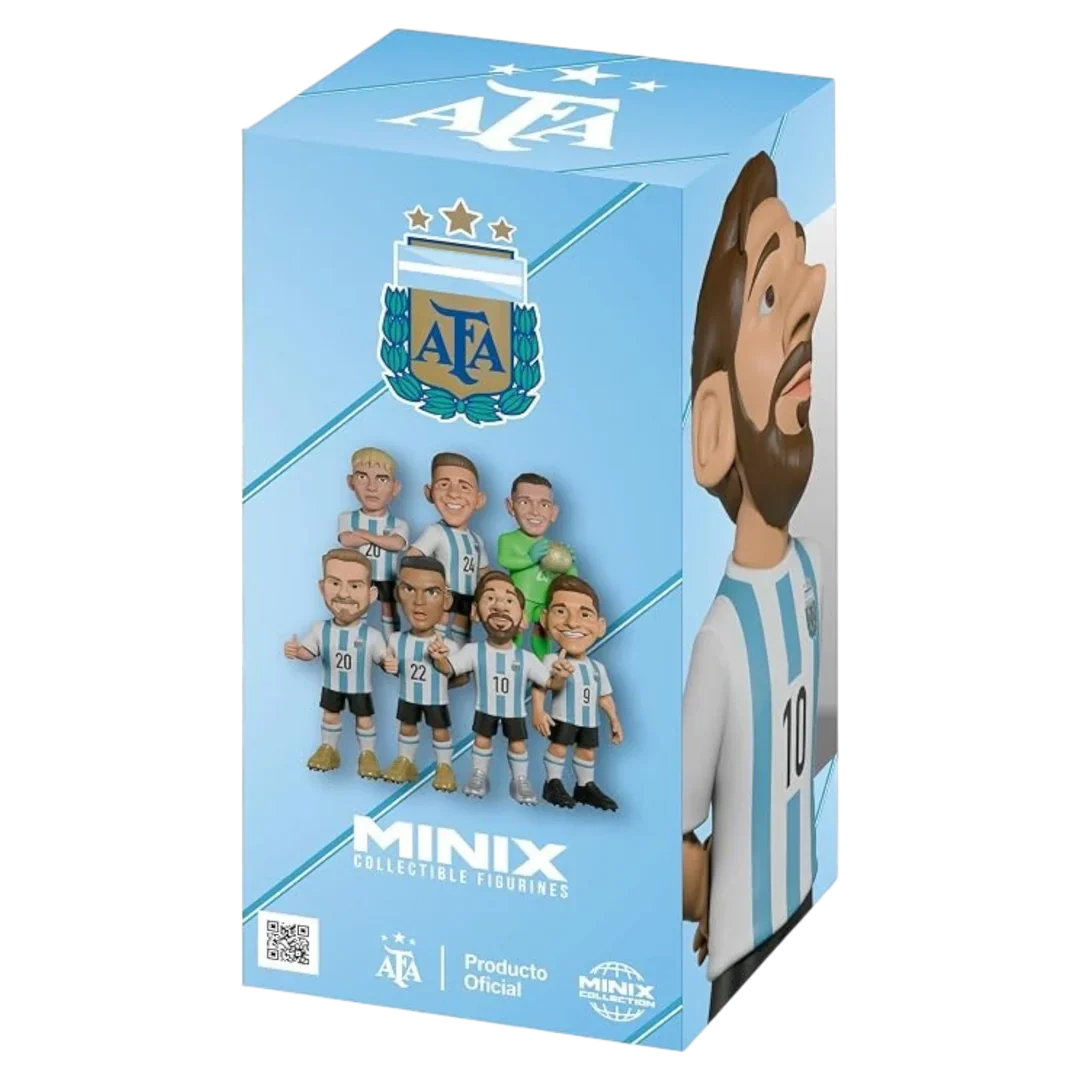 Lionel Messi AFA FIFA Minix Collectible Football Stars Figurines #10 product image 2, provided for visual reference and
