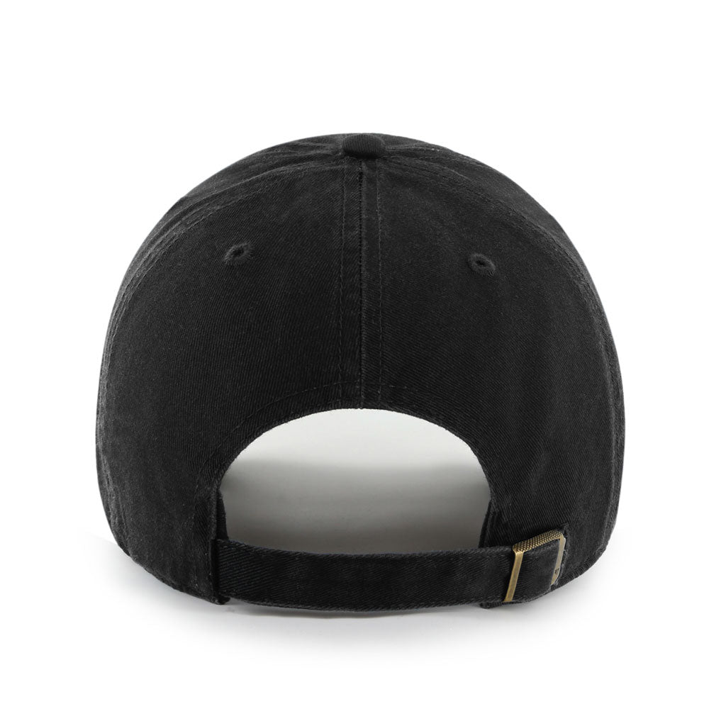 Montreal Expos MLB 47 Brand Men Black/White Clean Up Adjustable Hat product image 2, provided for visual reference and
