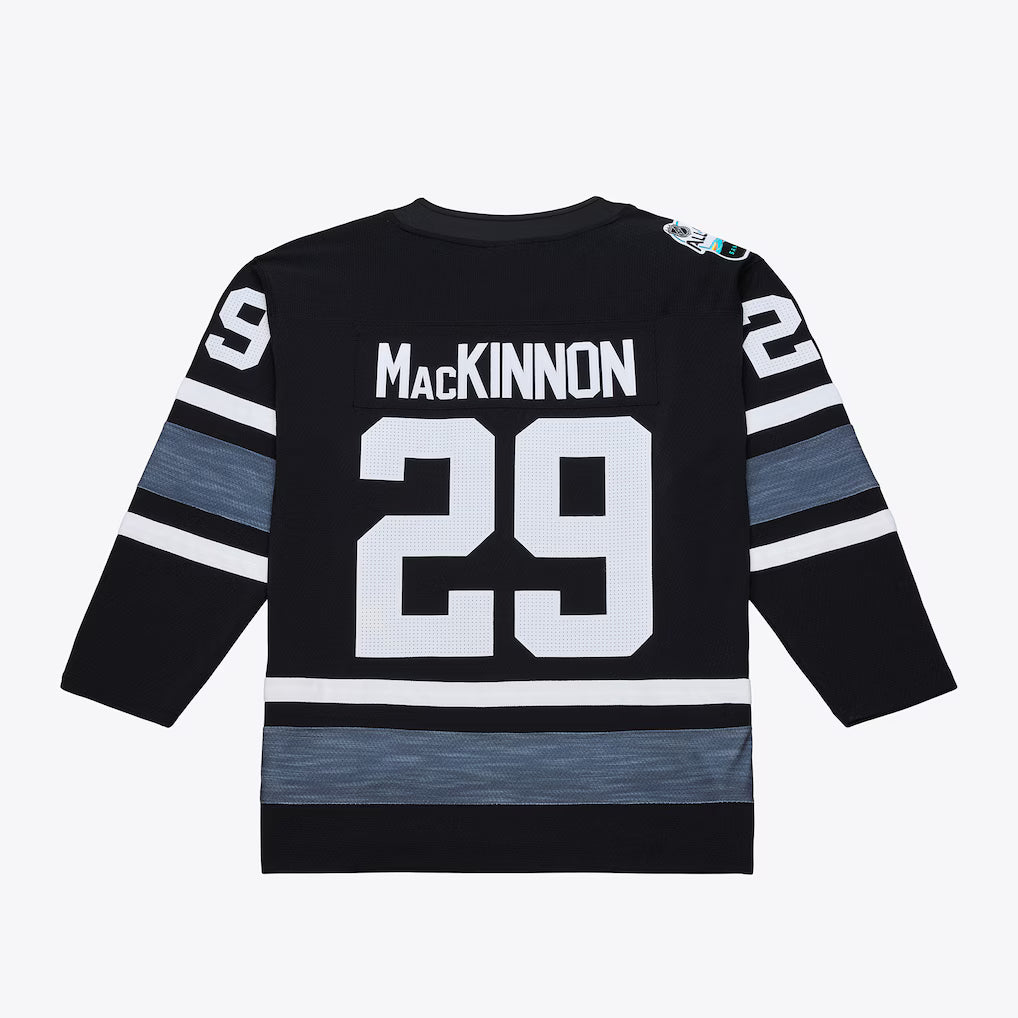 Nathan MacKinnon Colorado Avalanche NHL Mitchell & Ness Men Black 2019 All-Star Power Play Authentic Jersey product image 1,