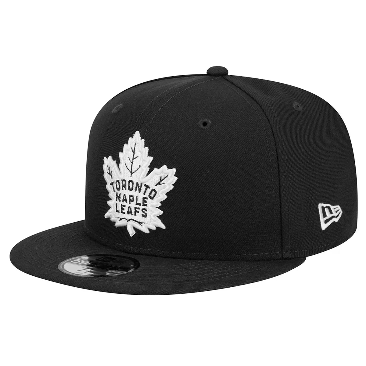 Toronto Maple Leafs NHL New Era Men Black 9Fifty Basic Snapback product image 1, provided for visual reference and product