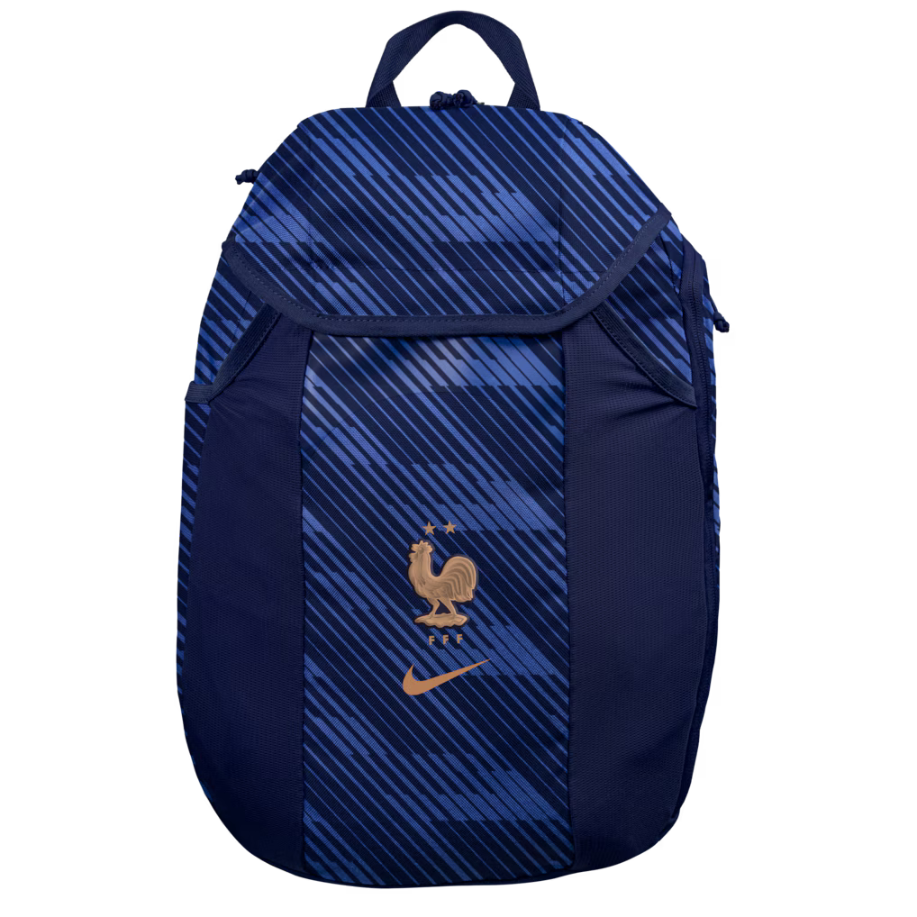 France National Team FIFA Nike Unisex Academy Navy Backpack product image 1, provided for visual reference and product
