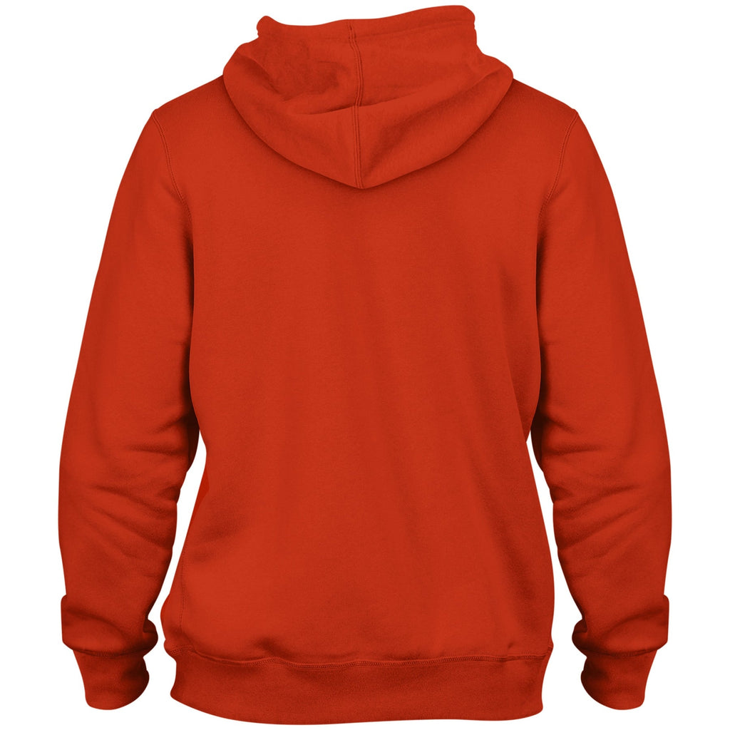 Florida Gators NCAA Bulletin Men Orange Express Twill Logo Hoodie product image 3, provided for visual reference and product