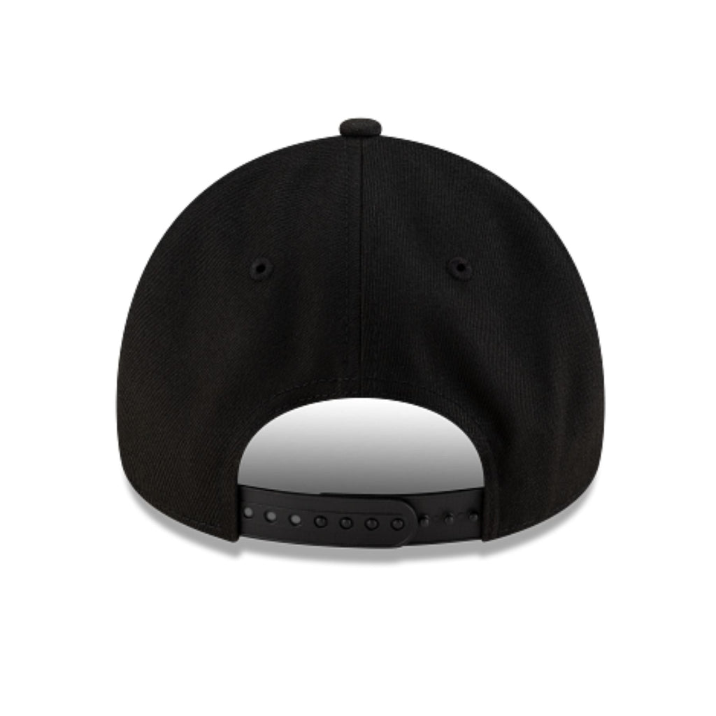 Montreal Canadiens NHL New Era Men Black On Black 9Forty A-Frame Snapback Hat product image 2, provided for visual reference