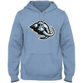 Utah Mammoth NHL Bulletin Men Light Blue Express Twill Logo Hoodie product image 1, provided for visual reference and