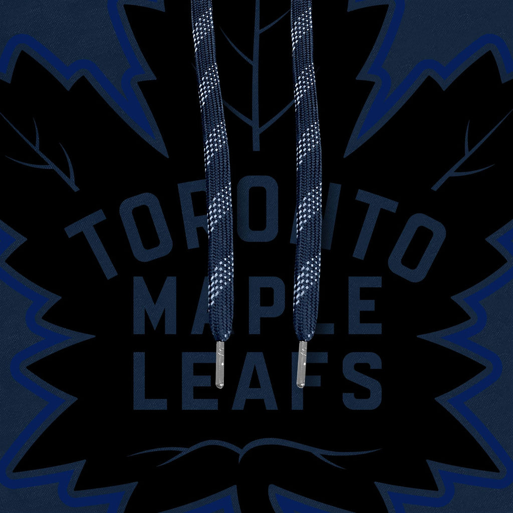 Toronto Maple Leafs NHL Bulletin Men Navy Back in Black Express Twill Logo Hoodie product image 2, provided for visual