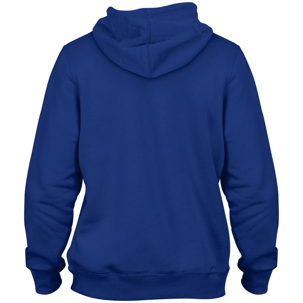 New York Knicks NBA Bulletin Men Royal Express Twill Logo Hoodie product image 2, provided for visual reference and product
