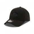 Montreal Canadiens NHL New Era Men Black On Black 9Forty A-Frame Snapback Hat product image 1, provided for visual reference