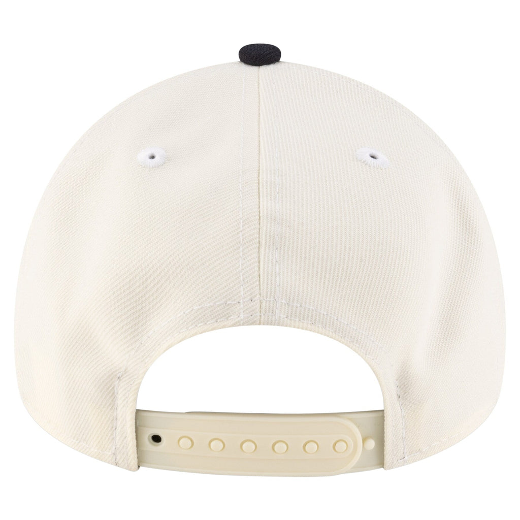 Montreal Canadiens NHL New Era Men Beige Royal Vintage Collection 9Forty A-Frame Snapback Hat product image 2, provided for