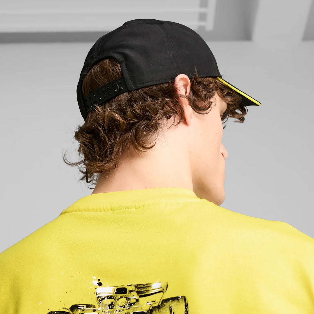 Scuderia Ferrari F1 Puma Men Black Race Snapback Cap product image 4, provided for visual reference and product detail review