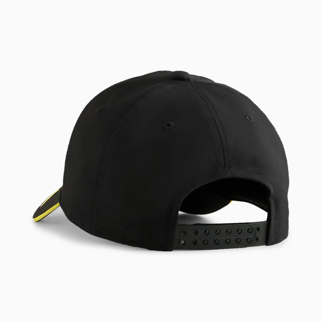 Scuderia Ferrari F1 Puma Men Black Race Snapback Cap product image 2, provided for visual reference and product detail review