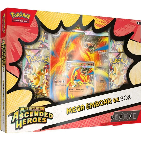 Pokémon TCG Mega Evolution Ascended Heroes Mega ex Box product image 7, provided for visual reference and product detail