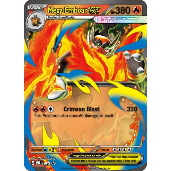 Pokémon TCG Mega Evolution Ascended Heroes Mega ex Box product image 9, provided for visual reference and product detail