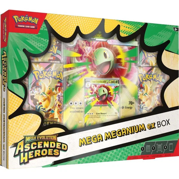 Pokémon TCG Mega Evolution Ascended Heroes Mega ex Box product image 4, provided for visual reference and product detail