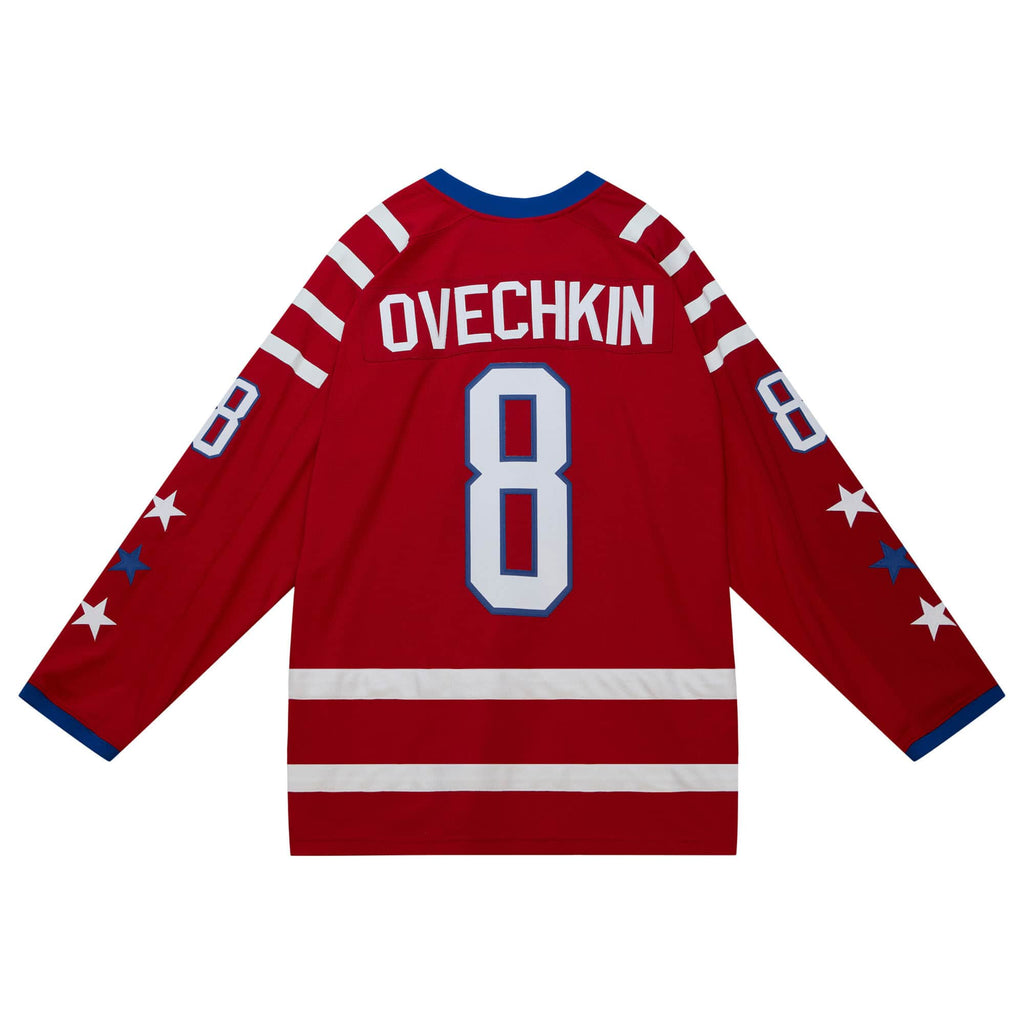 Alexander Ovechkin NHL Mitchell & Ness Men Red 2015 Blue Line Authentic Jersey product image 1, provided for visual