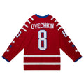 Alexander Ovechkin NHL Mitchell & Ness Men Red 2015 Blue Line Authentic Jersey product image 1, provided for visual